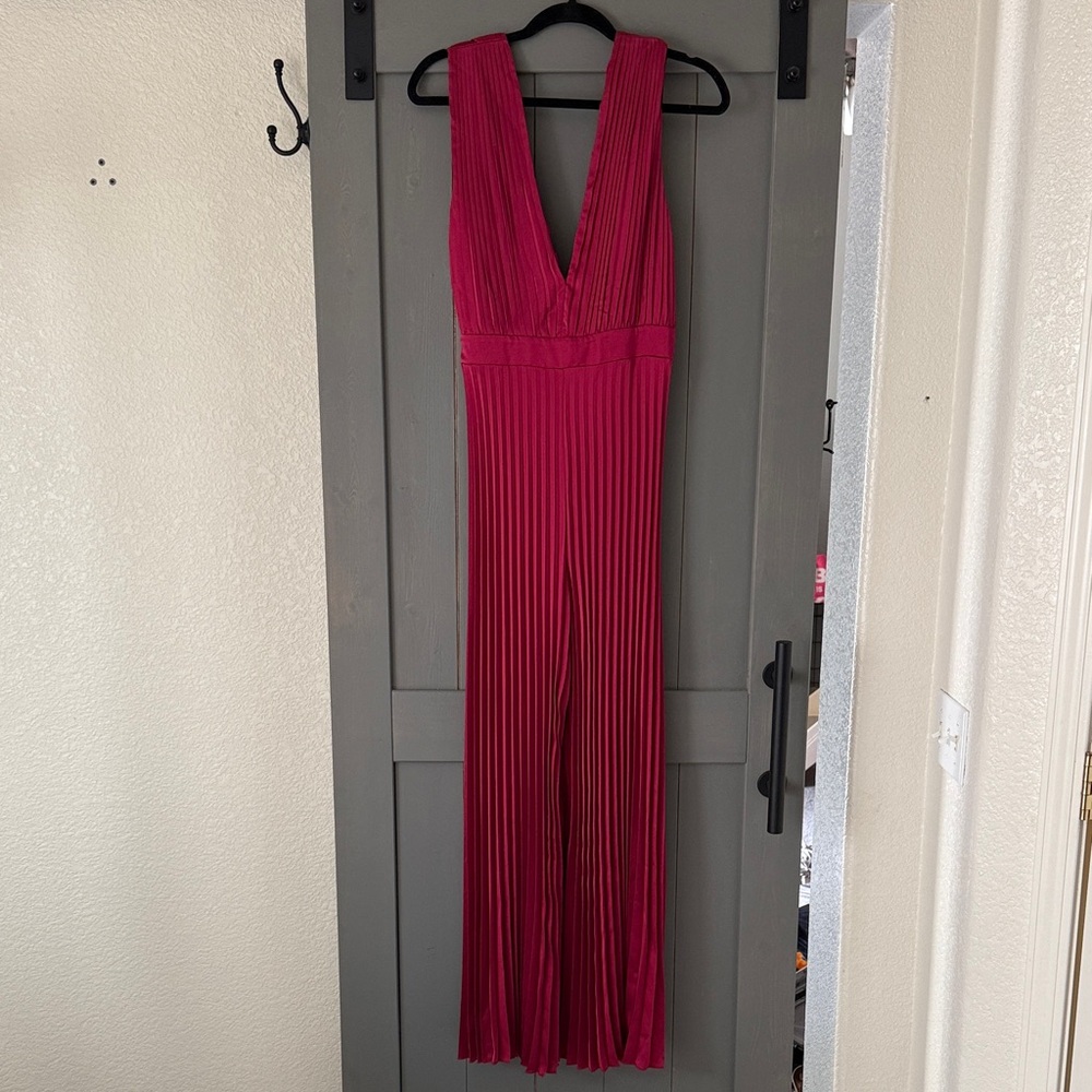 Abercrombie Elegant Hot Pink Jumpsuit